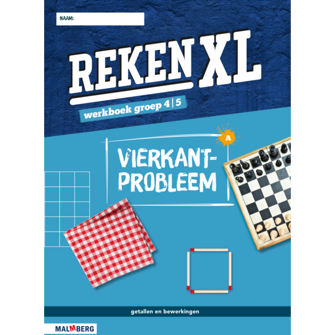 RekenXL leerwerkboek Vierkantprobleem/Kubussen tekenen groep 4/5 A (5 stuks)