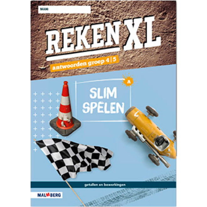 RekenXL antwoordenboek Slim spelen/Robotfiguren groep 4/5 A