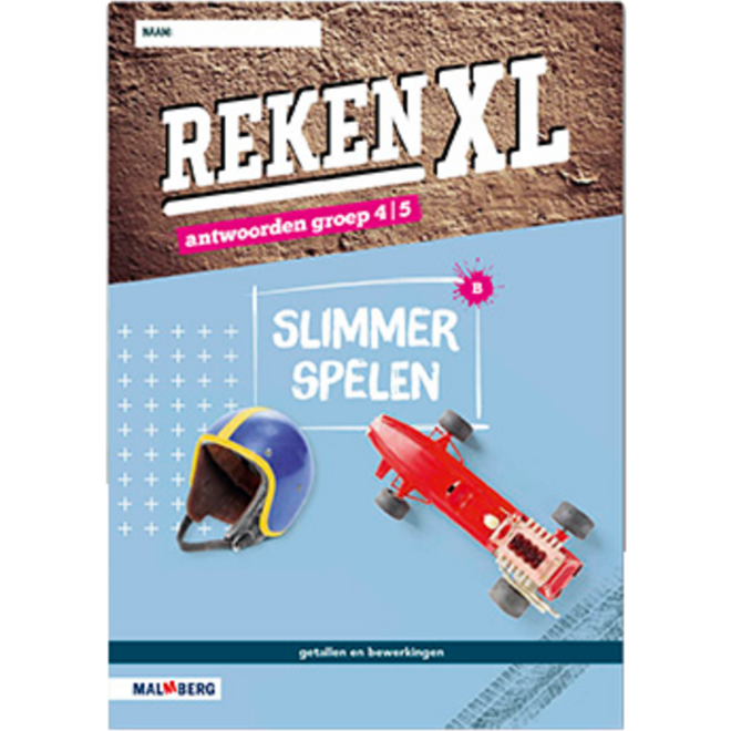 RekenXL antwoordenboek Slimmer spelen/Fractals groep 4/5 B