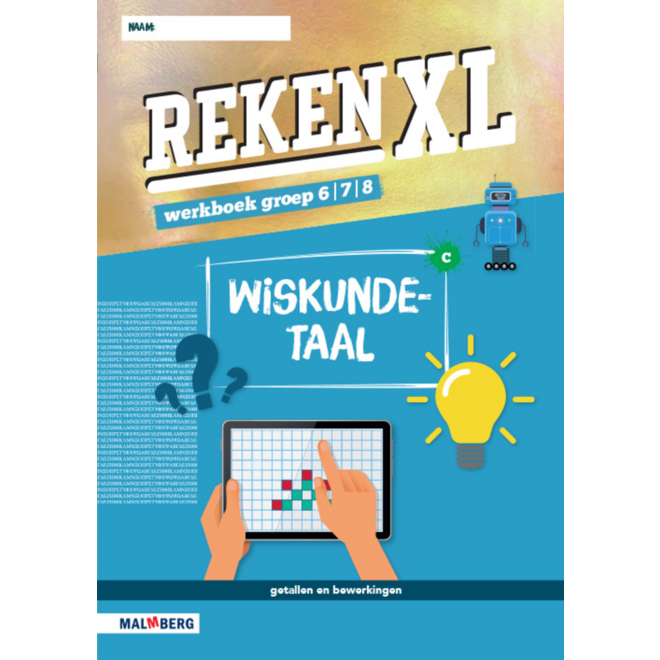 RekenXL leerwerkboek Wiskundetaal/Symmetrie groep 6/7/8 C (5 stuks)