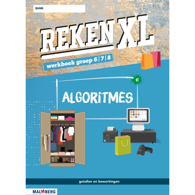 RekenXL leerwerkboek Algoritmes/Verder met tijd groep 6/7/8 C (5 stuks)