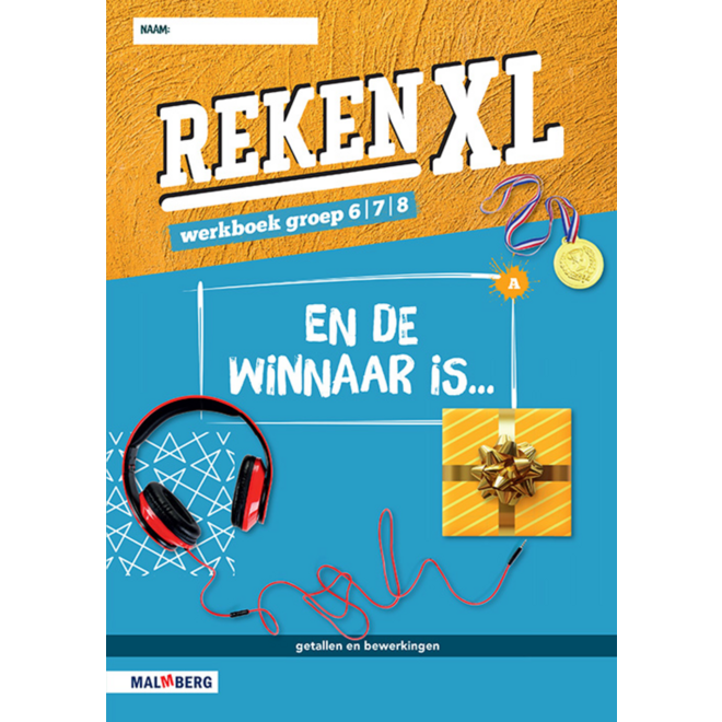 RekenXL leerwerkboek En de winnaar is…/Sprouts groep 6/7/8 A (5 stuks)