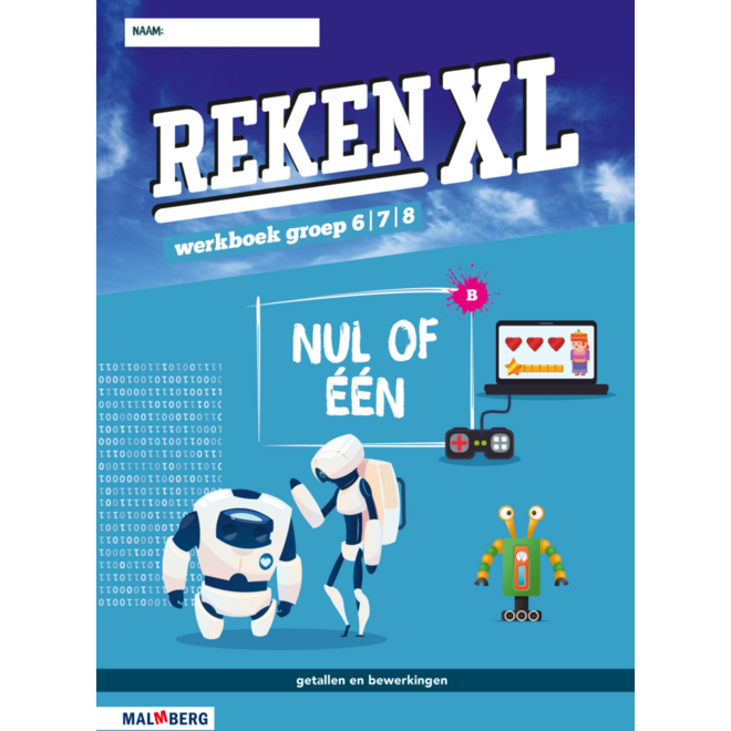 RekenXL leerwerkboek Nul of één/Wandelingen groep 6/7/8 B (5 stuks)