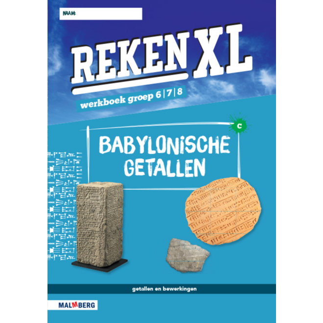RekenXL leerwerkboek Babylonische getallen/Grafen groep 6/7/8 C (5 stuks)