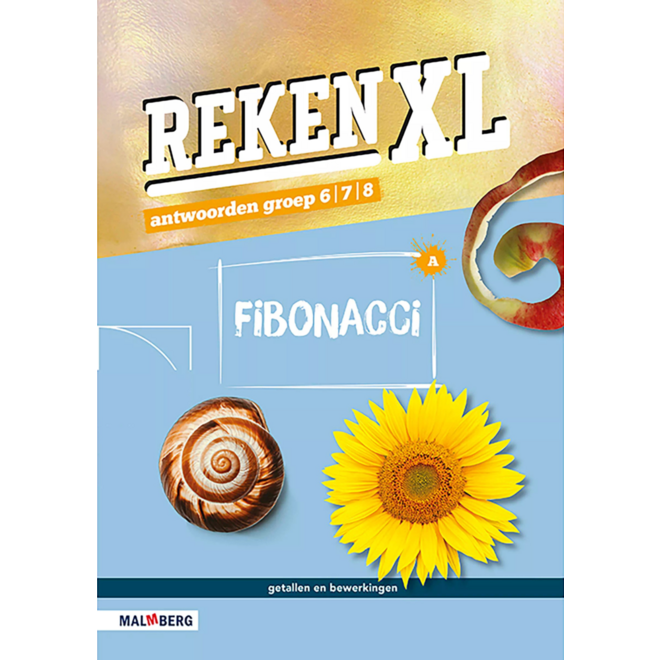 RekenXL antwoordenboek Fibonacci/Verdraaid groep 6/7/8 A