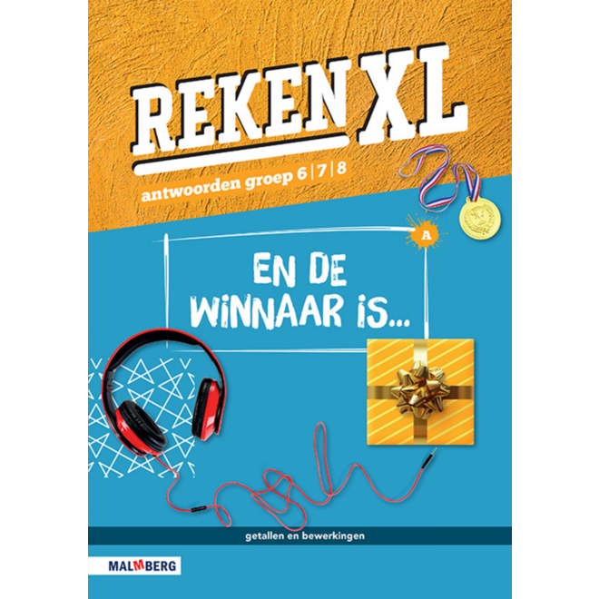 RekenXL antwoordenboek En de winnaar is…/Sprouts groep 6/7/8 A
