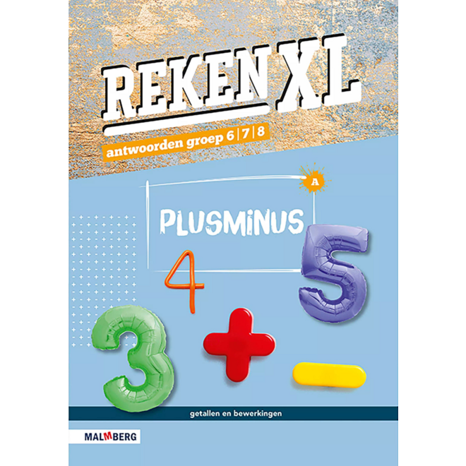 RekenXL antwoordenboek Plusminus/Klokken groep 6/7/8 A