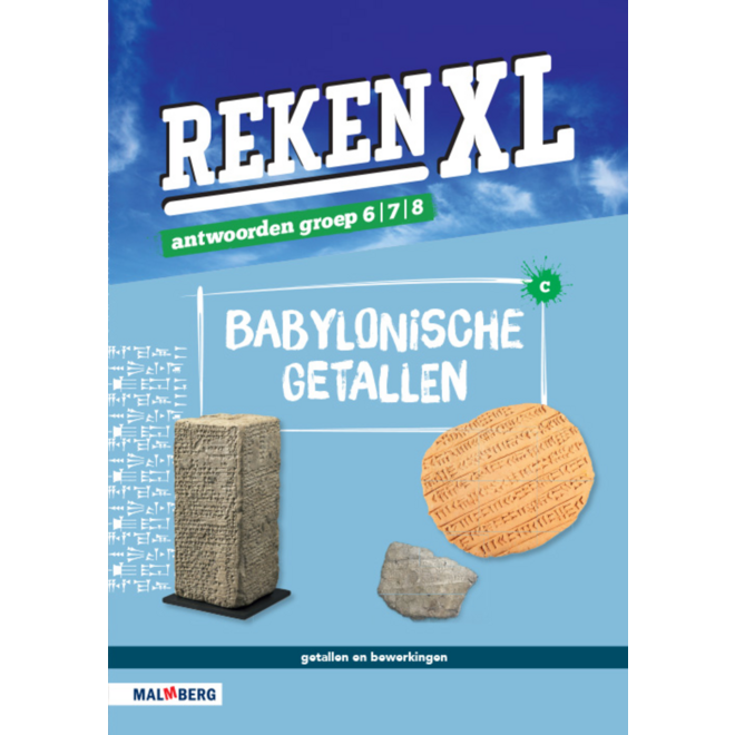 RekenXL antwoordenboek Babylonische getallen/Grafen groep 6/7/8 C