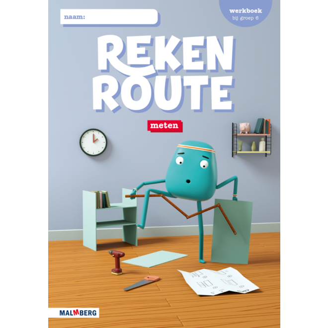 Rekenroute werkboek Meten groep 6 (5 ex)