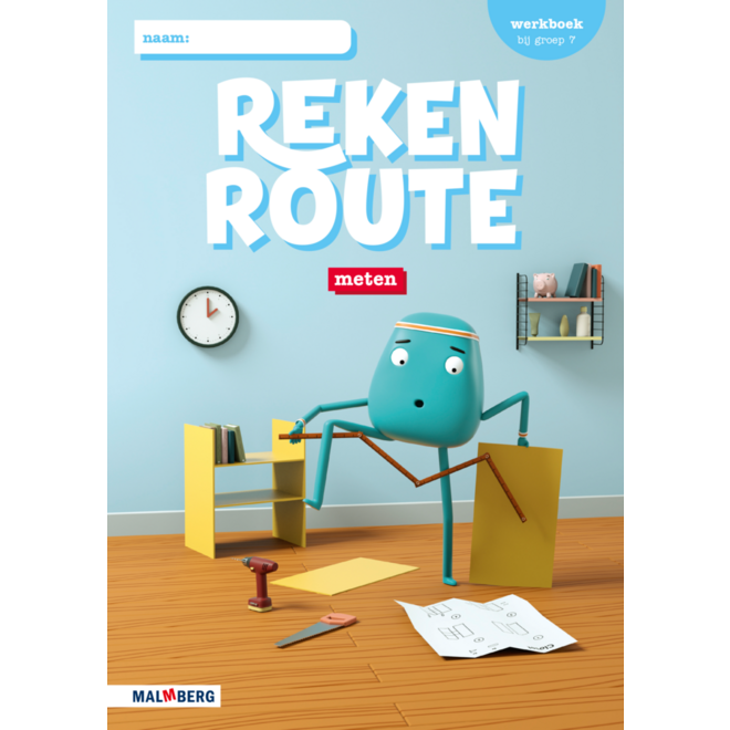 Rekenroute werkboek Meten groep 7 (5 ex)