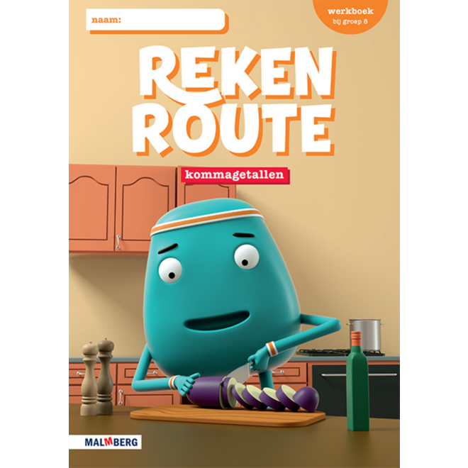 Rekenroute werkboek Kommagetallen groep 8 (5 ex)