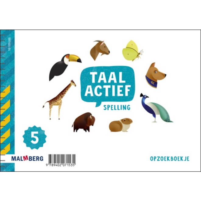 Taal actief 5 Taal/Spelling opzoekboekje groep 5