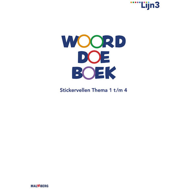 Lijn 3 (editie 2) Leesspellen stickervellen woorddoeboek