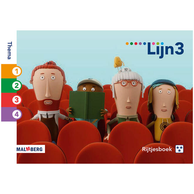 Lijn 3 (editie 2) Rijtjesboek Thema 1-4 - 3-ster