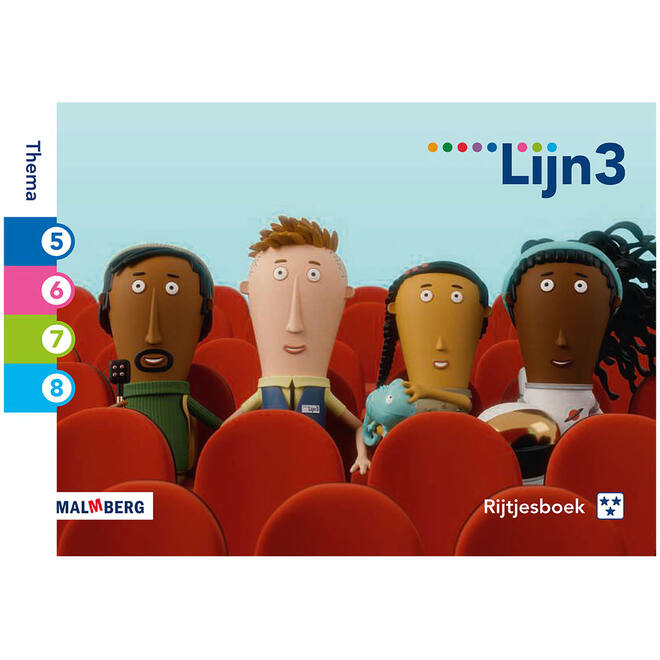 Lijn 3 (editie 2) Rijtjesboek Thema 5-8 - 3-ster