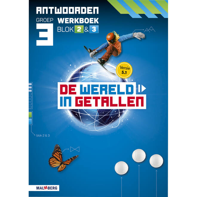 De wereld in getallen 5.1 groep 3 antwoordenboek werkboek blok 2 en 3