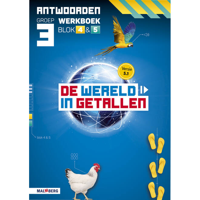 De wereld in getallen 5.1 groep 3 antwoordenboek werkboek blok 4 en 5