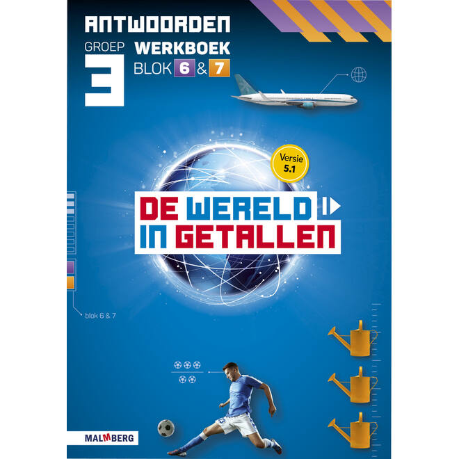 De wereld in getallen 5.1 groep 3 antwoordenboek werkboek blok 6 en 7