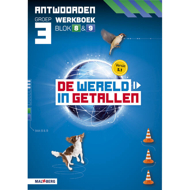 De wereld in getallen 5.1 groep 3 antwoordenboek werkboek blok 8 en 9