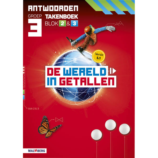De wereld in getallen 5.1 groep 3 antwoordenboek taken blok 2 en 3