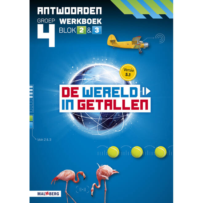 De wereld in getallen 5.1 groep 4 antwoordenboek werkboek blok 2 en 3