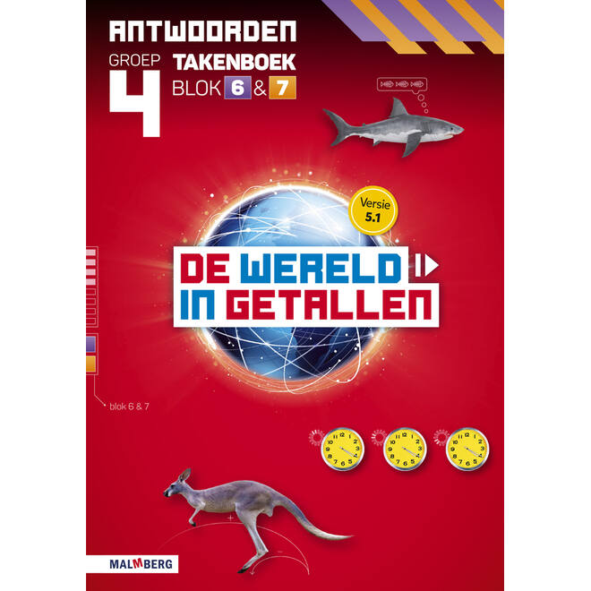 De wereld in getallen 5.1 groep 4 antwoordenboek taken blok 6 en 7