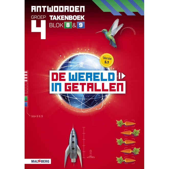 De wereld in getallen 5.1 groep 4 antwoordenboek taken blok 8 en 9