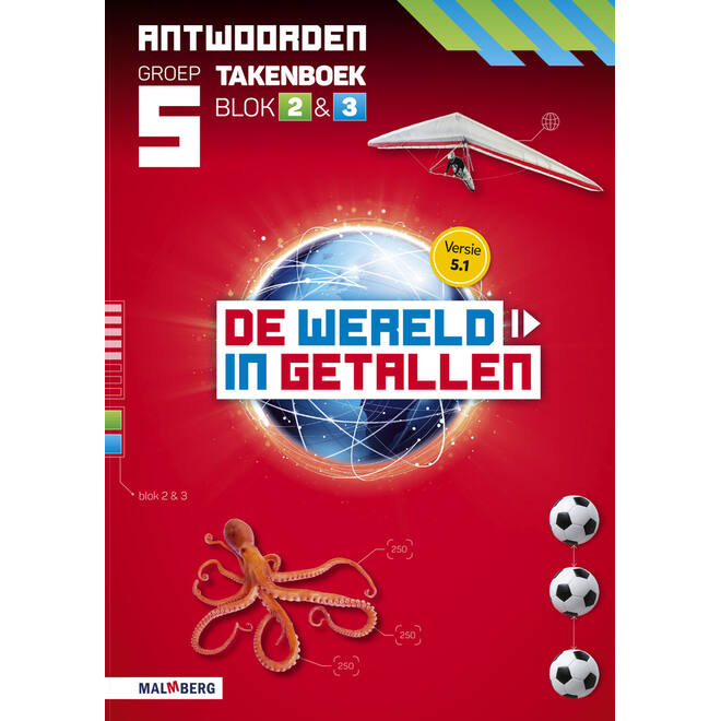 De wereld in getallen 5.1 groep 5 antwoordenboek taken blok 2 en 3