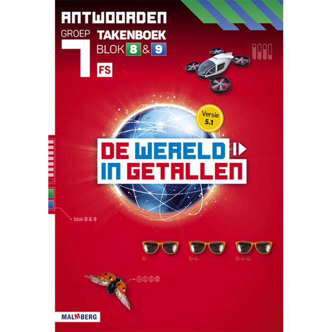 De wereld in getallen 5.1 groep 7 antwoordenboek taken blok 8 en 9 - FS