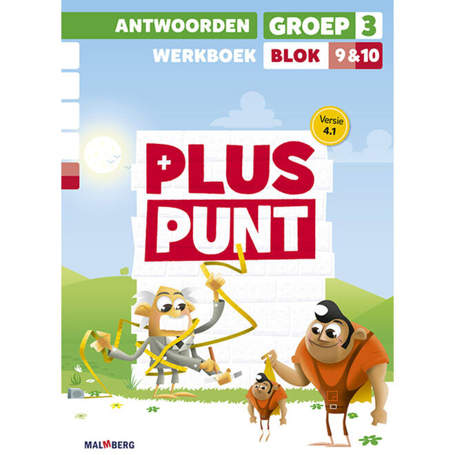 Pluspunt 4.1 groep 3 antwoordenboek werkboek blok 9 en 10