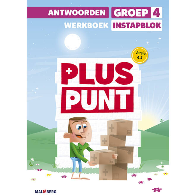 Pluspunt 4.1 groep 4 antwoordenboek werkboek instapblok