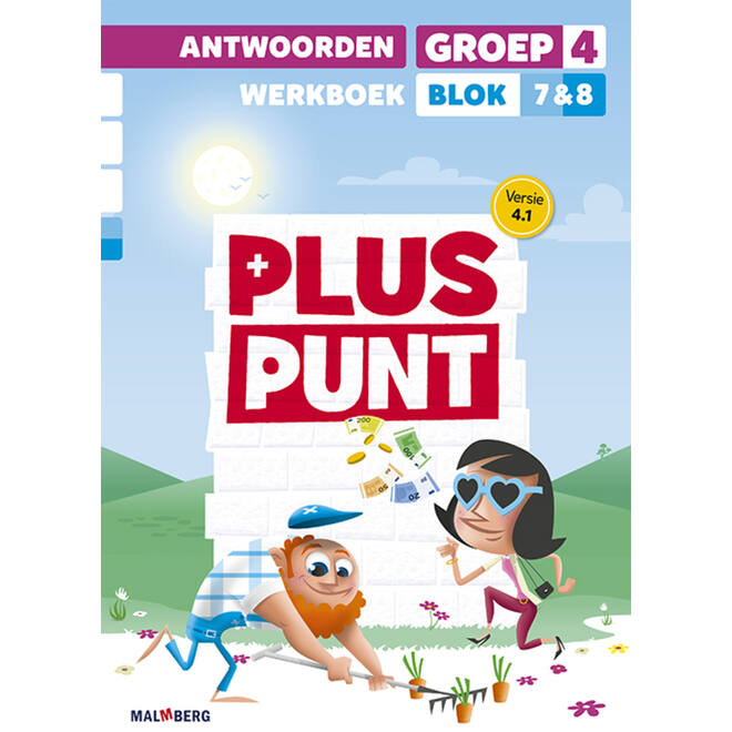 Pluspunt 4.1 groep 4 antwoordenboek werkboek blok 7 en 8