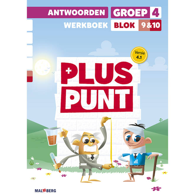 Pluspunt 4.1 groep 4 antwoordenboek werkboek blok 9 en 10
