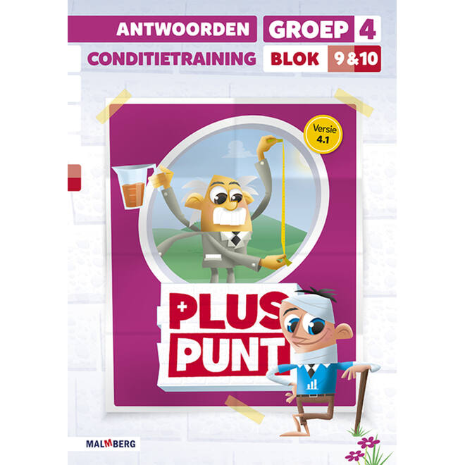 Pluspunt 4.1 groep 4 antwoordenboek conditietrainer blok 9 en 10