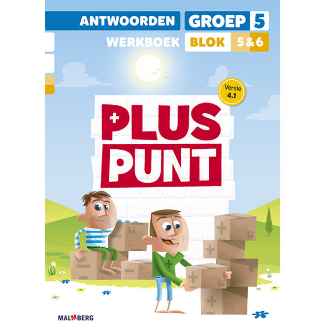 Pluspunt 4.1 groep 5 antwoordenboek werkboek blok 5 en 6