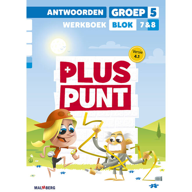 Pluspunt 4.1 groep 5 antwoordenboek werkboek blok 7 en 8
