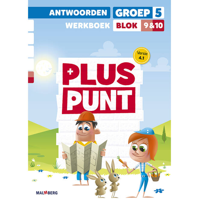 Pluspunt 4.1 groep 5 antwoordenboek werkboek blok 9 en 10