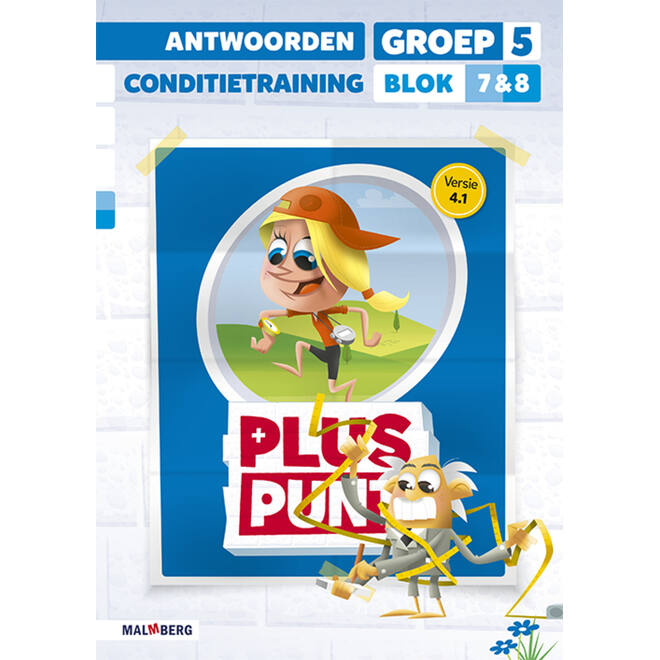 Pluspunt 4.1 groep 5 antwoordenboek conditietrainer blok 7 en 8