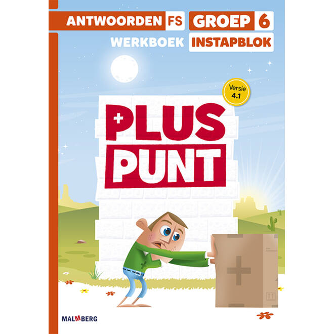 Pluspunt 4.1 groep 6 antwoordenboek werkboek instapblok - FS