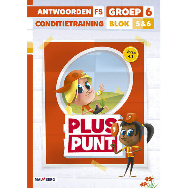 Pluspunt 4.1 groep 6 antwoordenboek conditietrainer blok 5 en 6 - FS