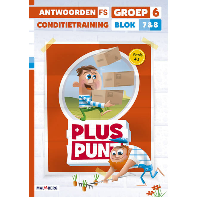 Pluspunt 4.1 groep 6 antwoordenboek conditietrainer blok 7 en 8 - FS
