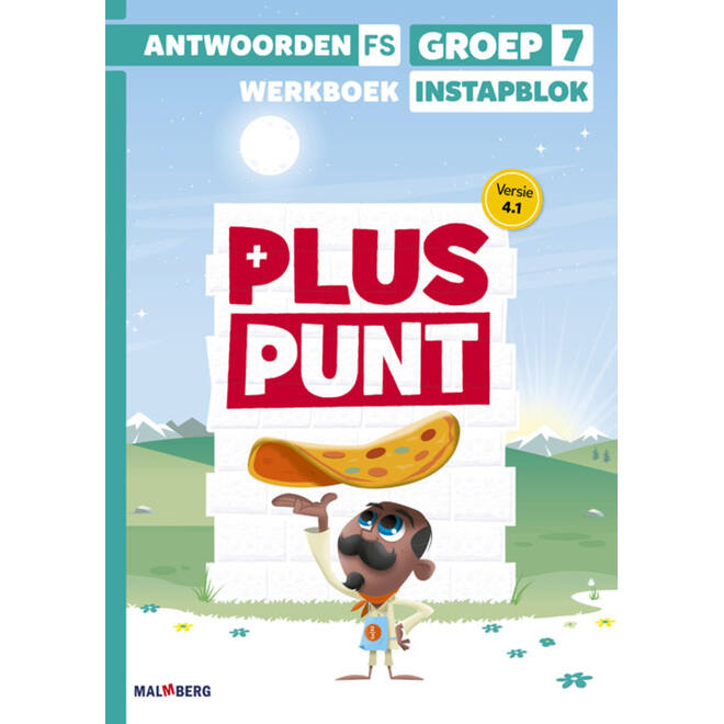 Pluspunt 4.1 groep 7 antwoordenboek werkboek instapblok - FS