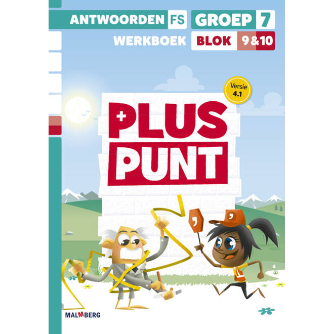 Pluspunt 4.1 groep 7 antwoordenboek werkboek blok 9 en 10 - FS