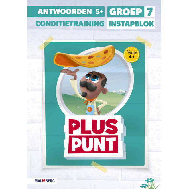 Pluspunt 4.1 groep 7 antwoordenboek conditietrainer instapblok - S+