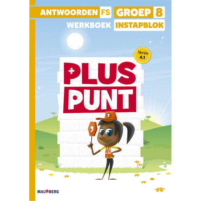 Pluspunt 4.1 groep 8 antwoordenboek werkboek instapblok - FS