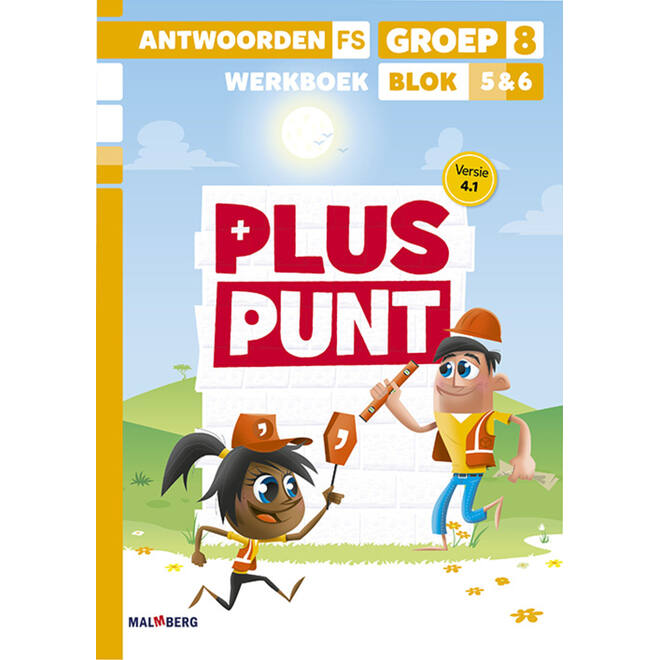 Pluspunt 4.1 groep 8 antwoordenboek werkboek blok 5 en 6 - FS