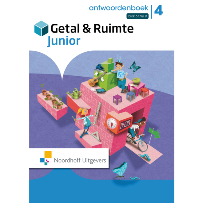 Getal & Ruimte junior gr. 4 antwoordenboek deel 2