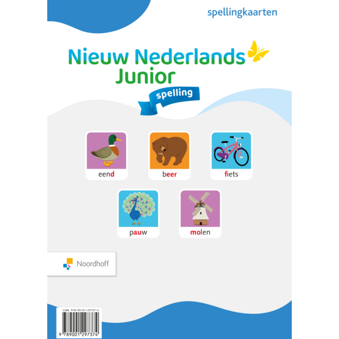 Nieuw Nederlands Junior Spelling Spellingkaarten