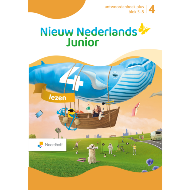 Nieuw Nederlands Junior Lezen Antwoorden groep 4 Plus blok 5-8