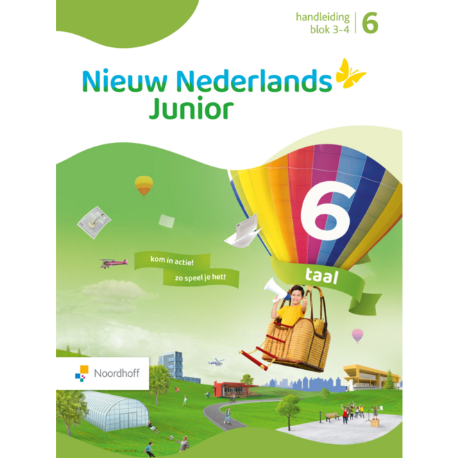 Nieuw Nederlands Junior Taal handleiding groep 6 blok 3-4